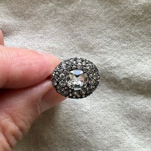 Alexis Bittar Fine Pave and Center Stone Ring